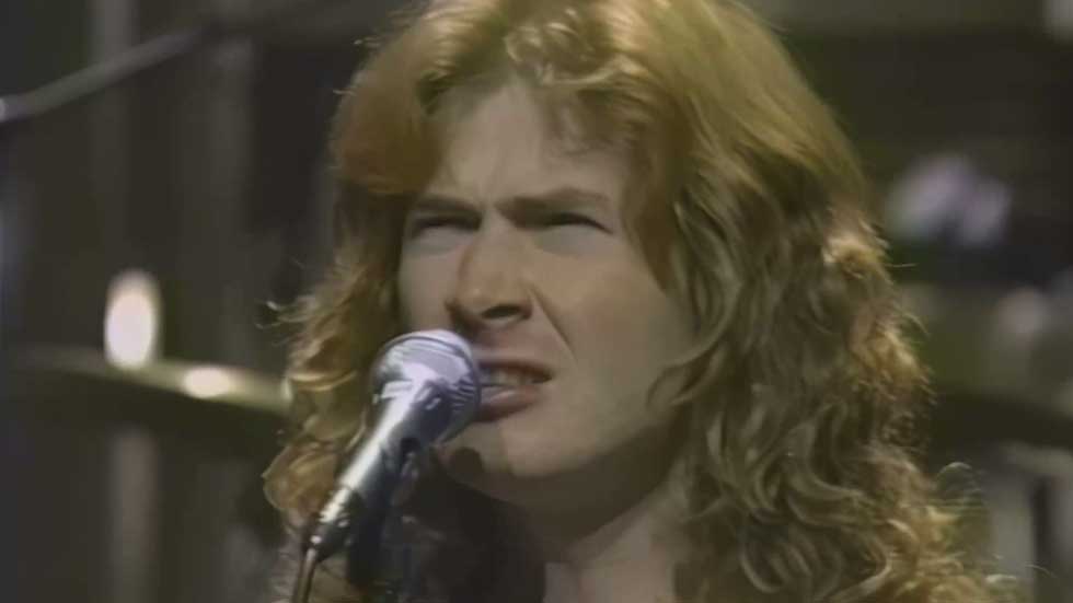 Megadeth Perform “A Tout Le Monde” on the Late Show with David Letterman in 1995 | HD (after 20 sec)