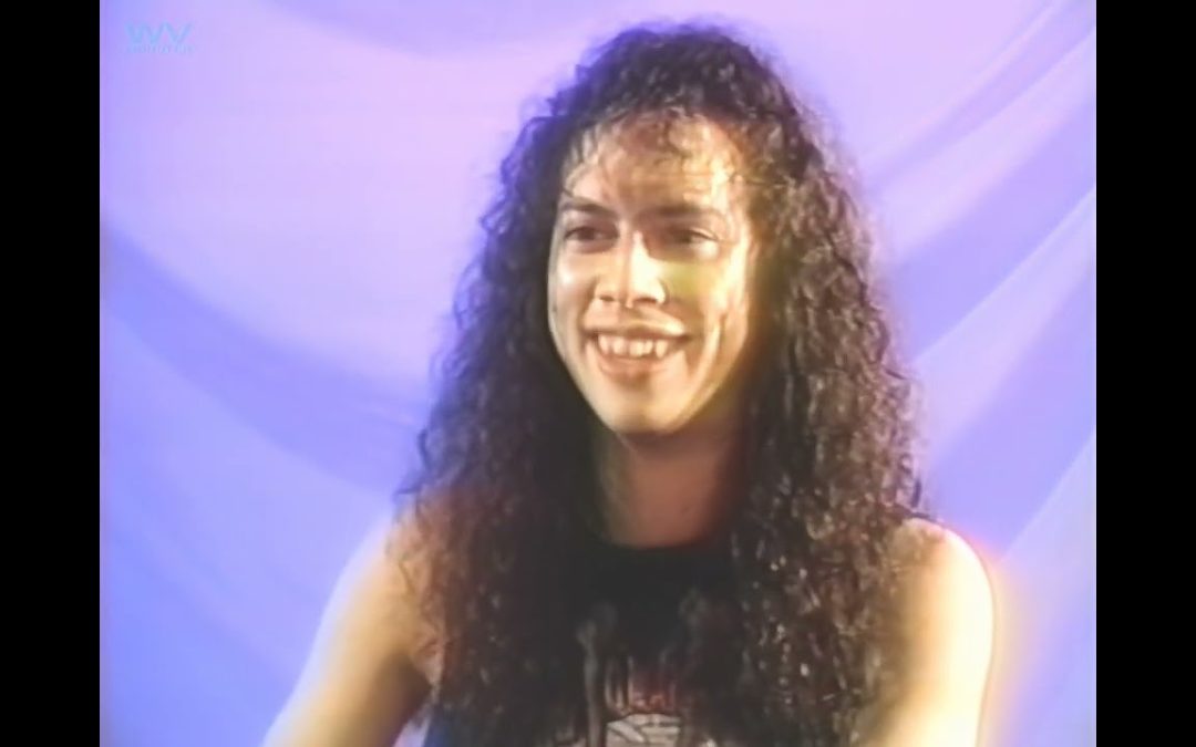 Kirk Hammett interviewed on MTV’s “The Week in Rock” During the Damaged Justice Tour in 1989